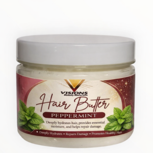 Peppermint Hair Butter 8oz
