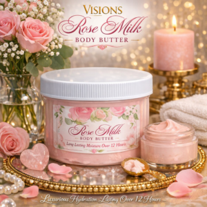 Rose Milk Body Butter 8oz
